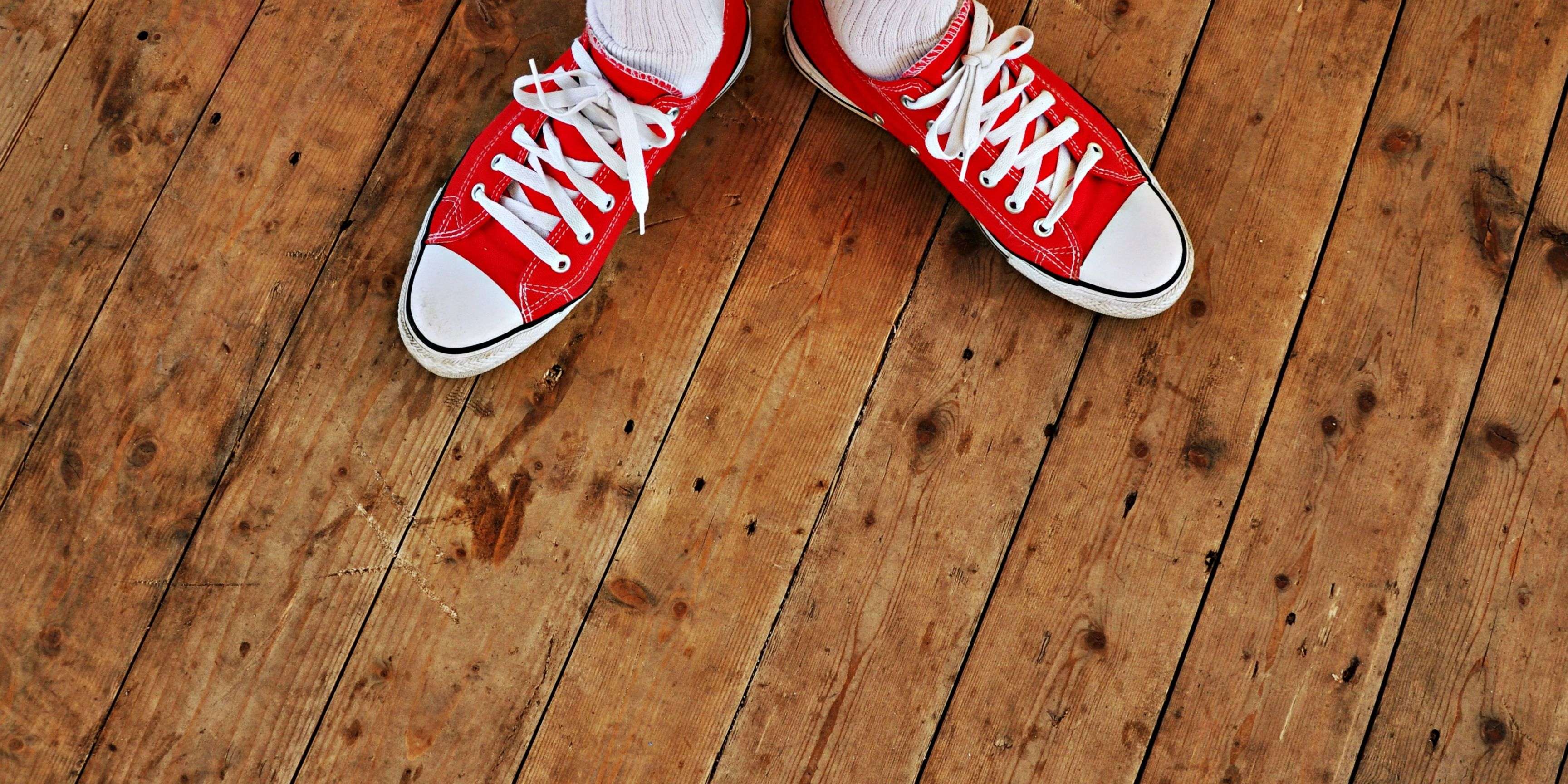 Professional hardwood flooring installation in an Atlanta home